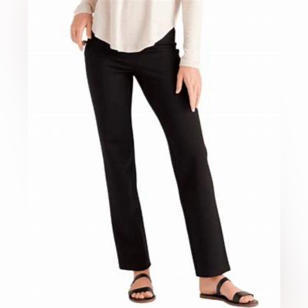 Quince Ultra Stretch Ponte Straight Leg Pant M Tall